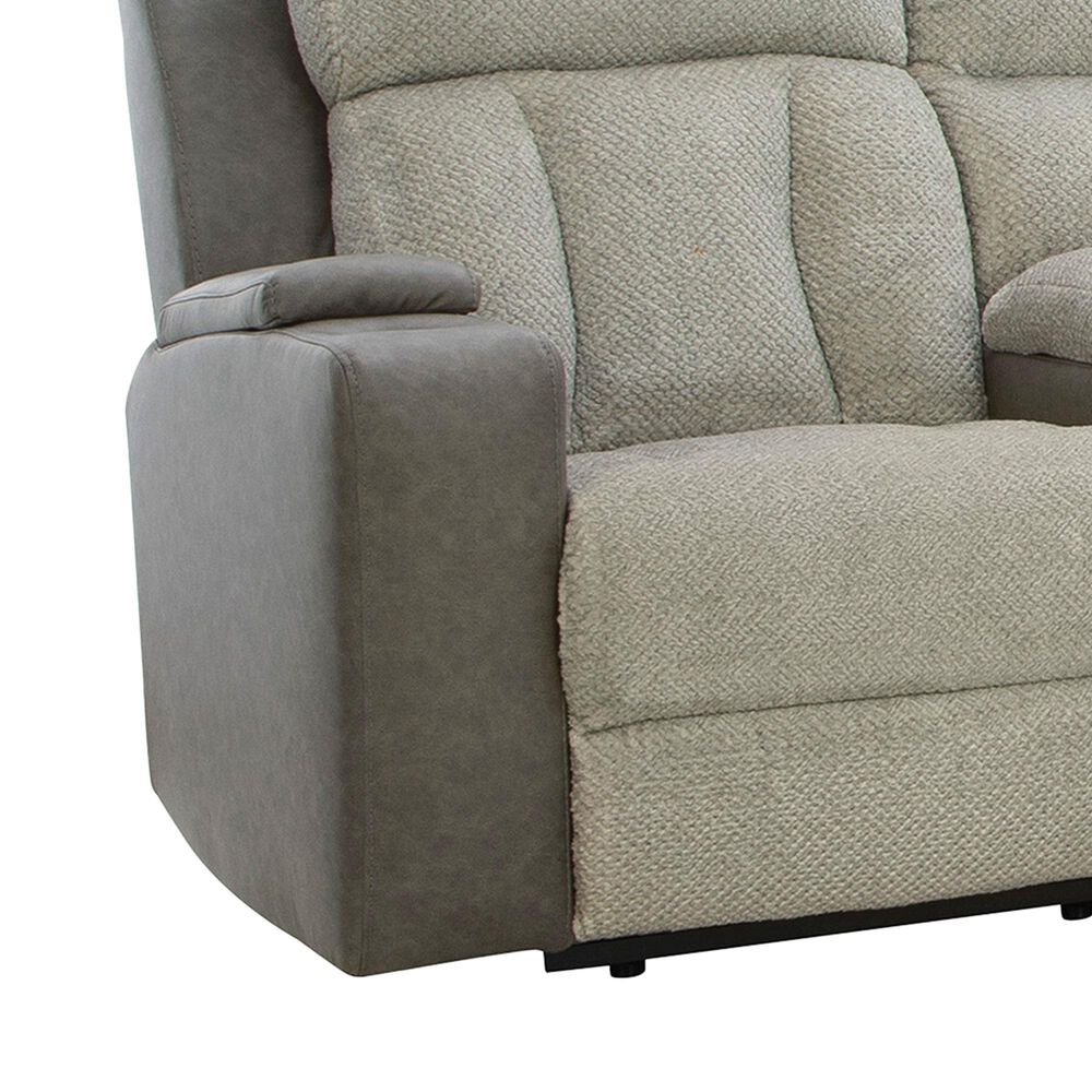Ashley WhipLash Power Reclining Loveseat in Sisal, , large