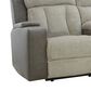 Ashley WhipLash Power Reclining Loveseat in Sisal, , large