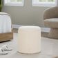 LumiSource Tahoe 18" Storage Ottoman in Beige, , large