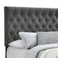 Pacific Landing Soledad Queen Upholstered Storage Bed in Grey, , large