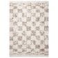 Angela Rose Amira 3"11" x 5"6" Ivory and Pebble Area Rug, , large