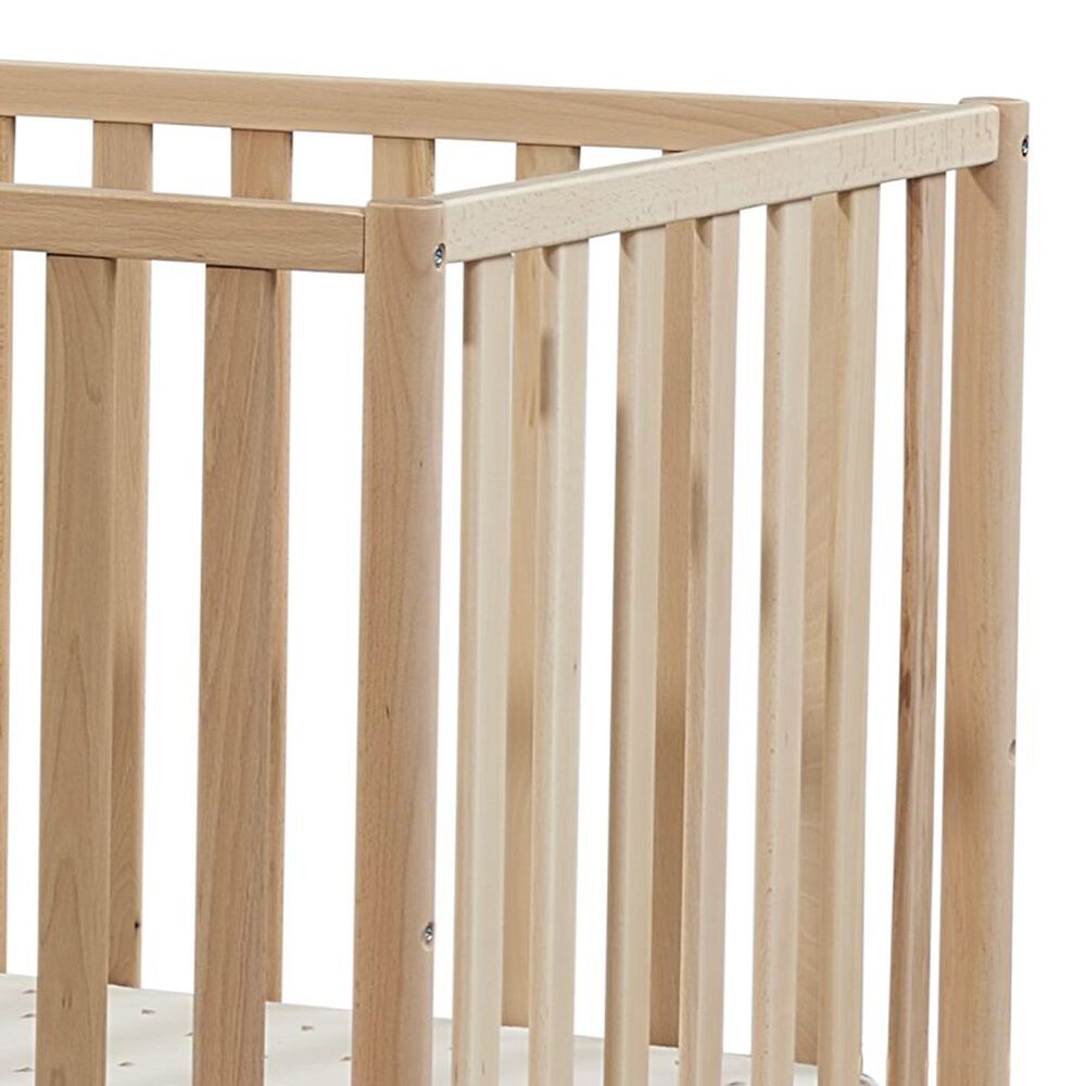 Sorelle Mia 3-In-1 Convertible Crib with Toddler Rail in Natural, , large