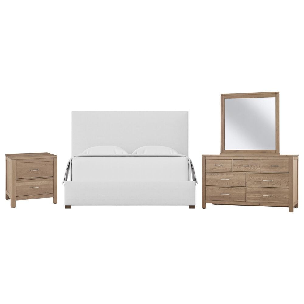 Viceray Collections Choices Amelia, Tide and Timber 4-Piece Queen Bedroom Set in Natural Oak, , large