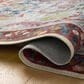 Loloi Canopy Edie Red and Blue 5" x 7"6" Area Rug, , large