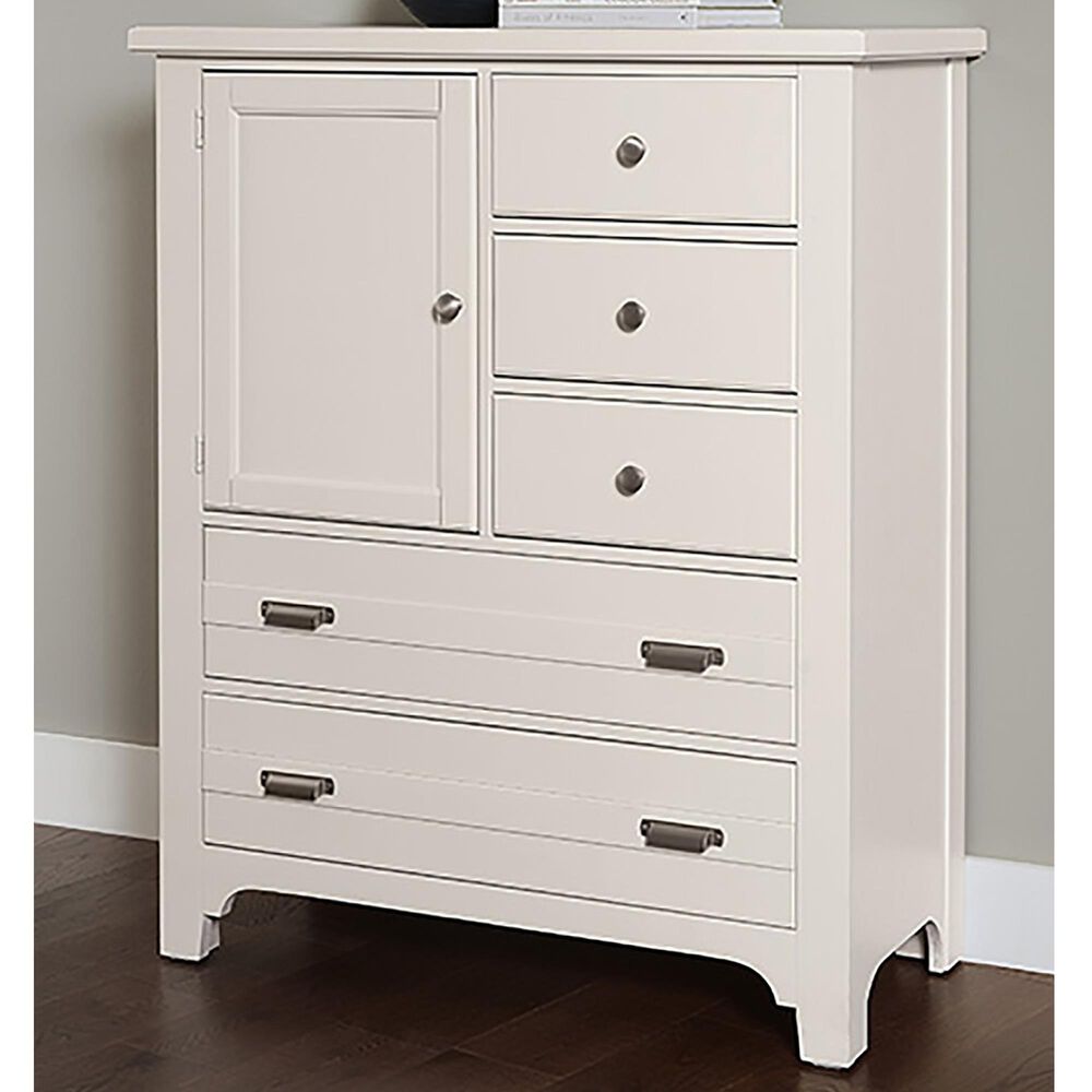 Viceray Collections Bungalow Home 5 Drawer Chest in White, , large