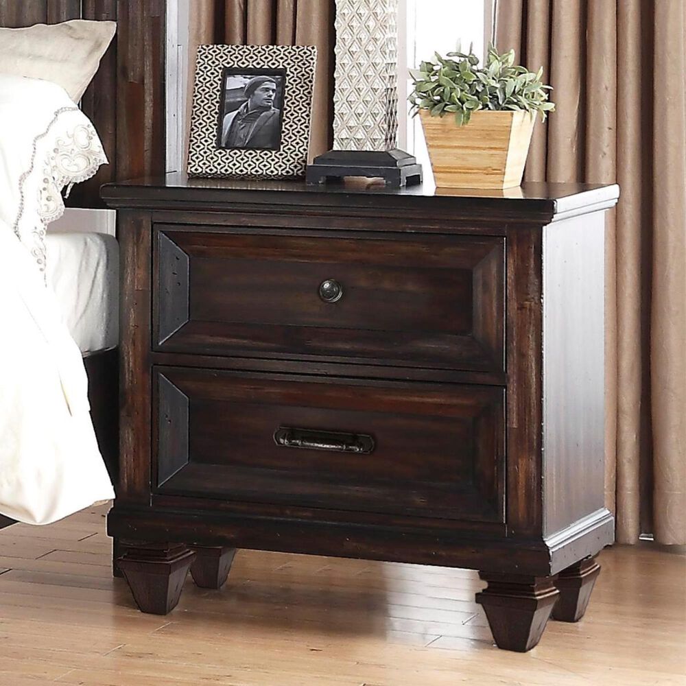 New Heritage Design Sevilla Nightstand in Walnut, , large
