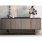 Blue River Turnin Sideboard in Black Brushed and Copper, , large