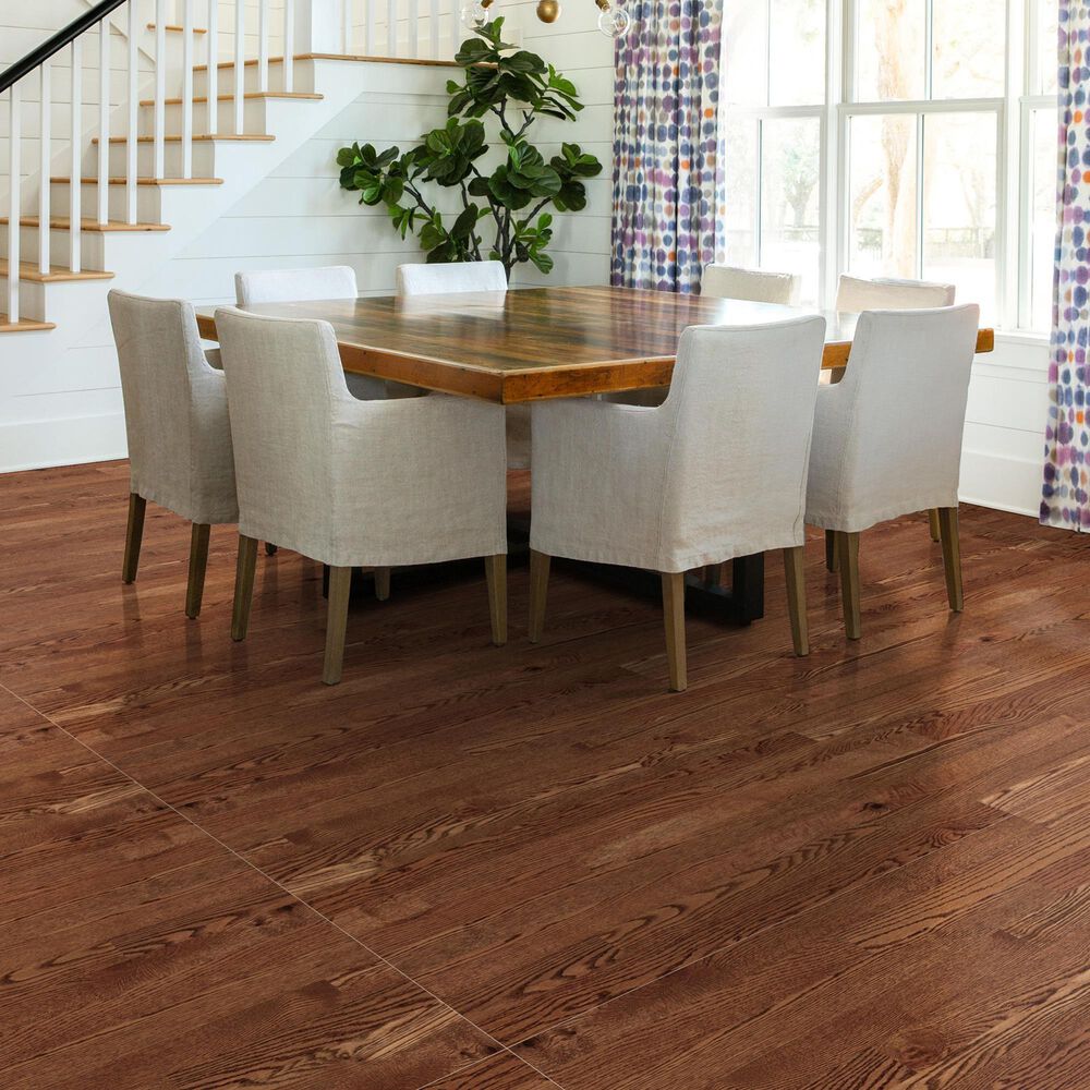 Shaw Lineage 3" Saddle Oak Engineered Hardwood, , large