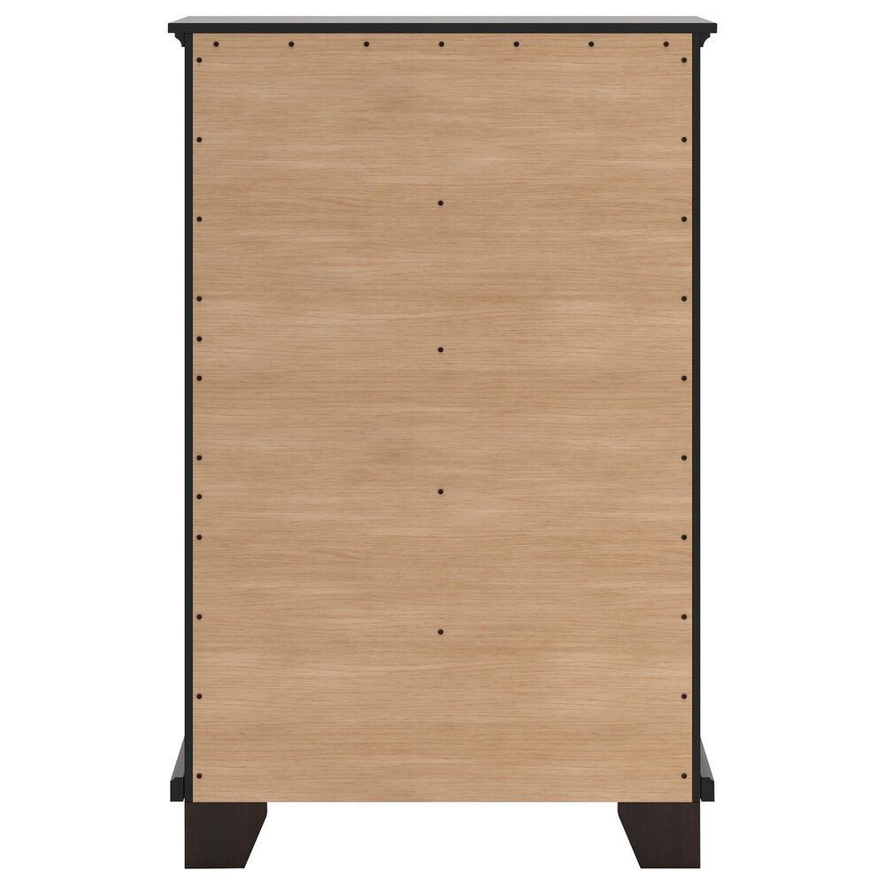 Ashley Covetown 5-Piece Full Bedroom Set in Dark Brown, , large