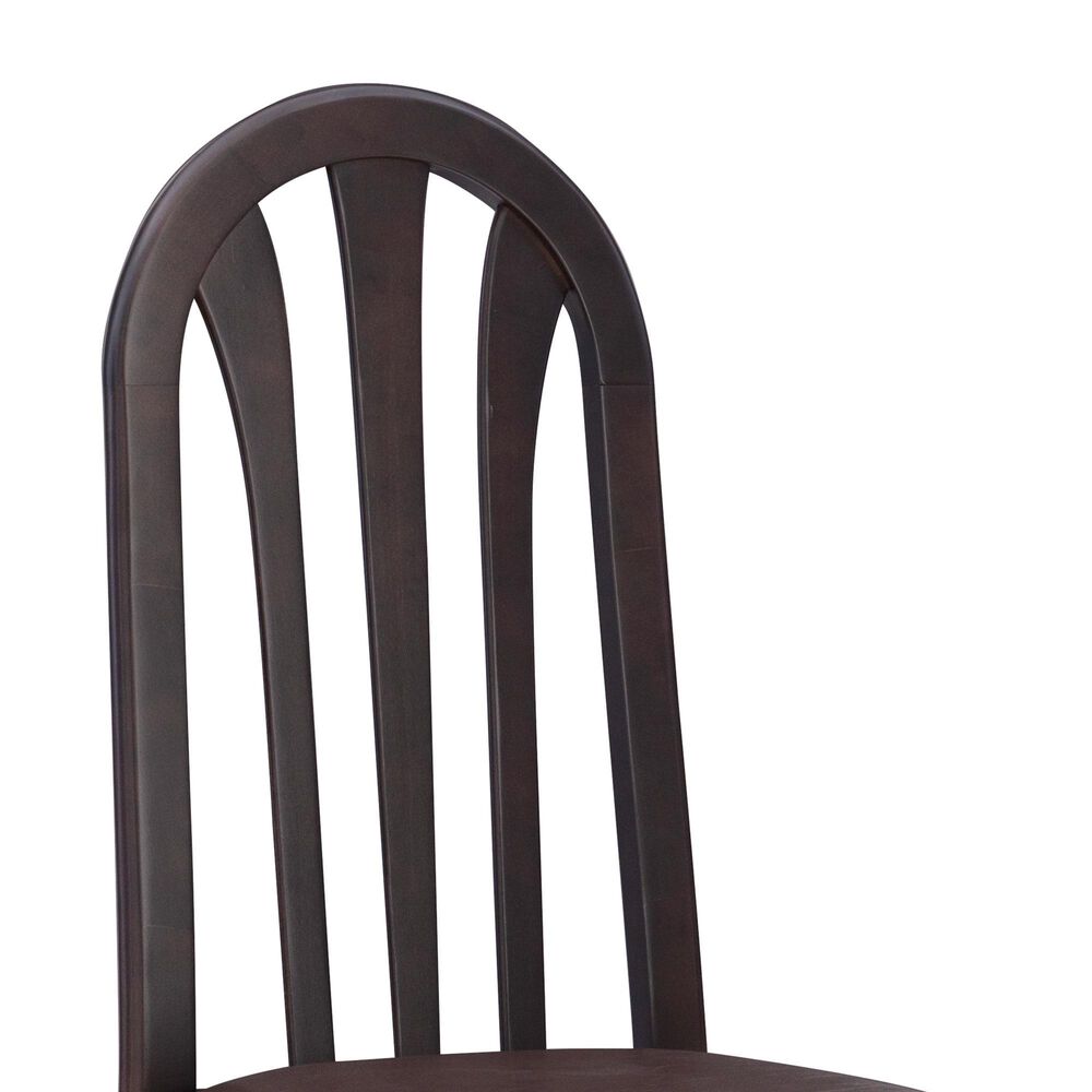 Linon Home Decor Jesper Side Chair in Dark Brown (Set of 2), , large