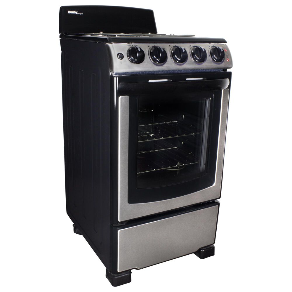 Danby 20&quot; Freestanding Electric Range in Stainless Steel, , large