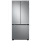 Samsung 22 Cu. Ft. Smart French Door Refrigerator in Stainless Steel, , large