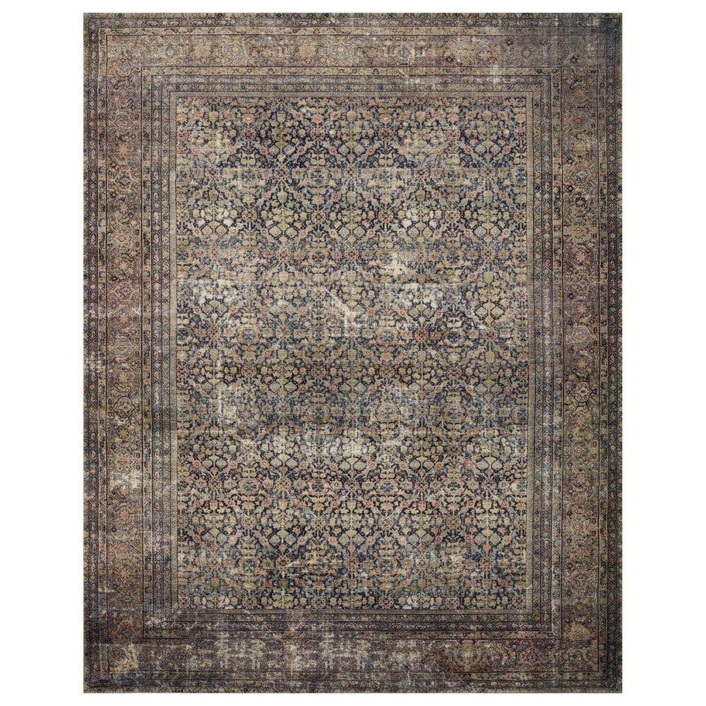 Amber Lewis x Loloi Morgan 2" x 3"6" Denim and Multicolor Area Rug, , large