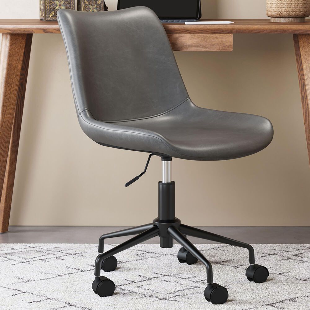 Zuo Modern Byron Office Chair in Gray and Black, , large