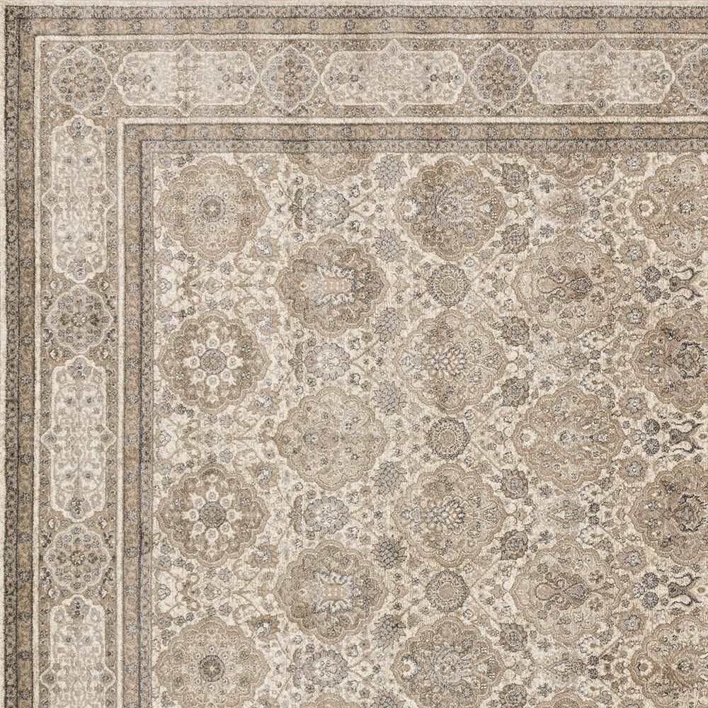 Loloi Century CQ05 7'7" Round Sand and Taupe Area Rug NFM