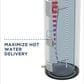 GE Appliances 40-Gallon Tall 4500W Electric Water Heater in Gray, , large