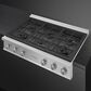 SMEG 36" Portofino Gas Rangetop in Stainless Steel, , large