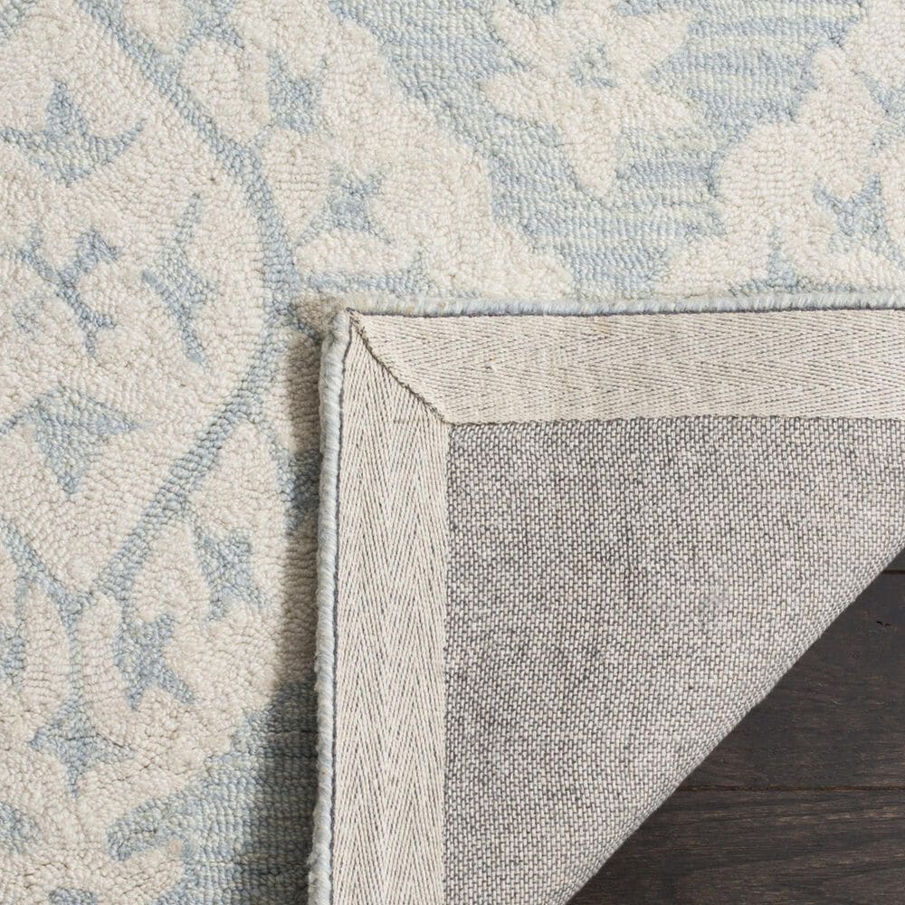Safavieh Micro-Loop 8&#39; x 10&#39; Light Blue Area Rug, , large