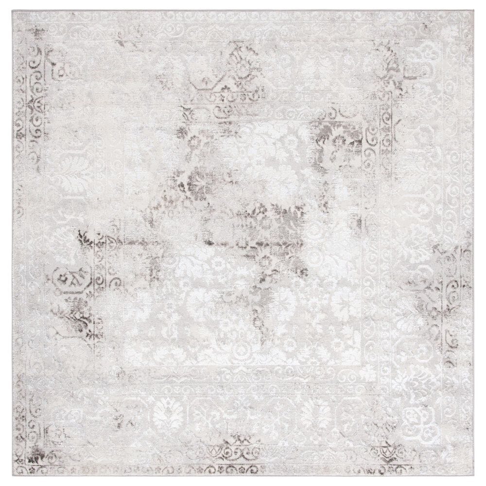 Safavieh Orchard ORC684 6"7" Square Grey and Light Grey Area Rug, , large