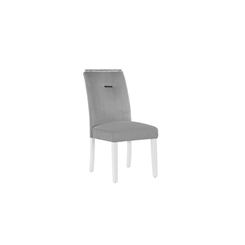 Global Furniture Usa Monaco Side Chair in White, , large