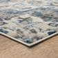Karastan Cleo Copeland 5"3" x 8" Blue Area Rug, , large