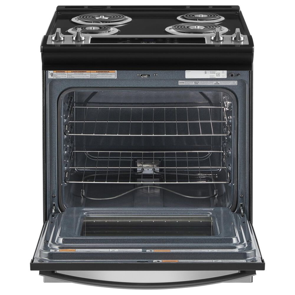 Whirlpool 4.8 Cu. Ft. Slide-in Electric Range in Stainless Steel, , large