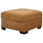 Peak Living Ottoman in Dino Ambber, , large