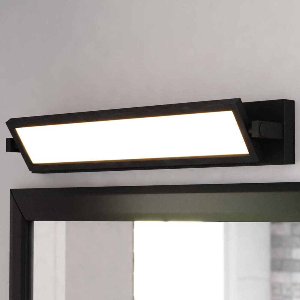 Vaxcel Fremont 1-Light Bathroom Vanity in Matte Black, , large