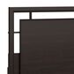 Ashley Covetown King Bed in Dark Brown, , large