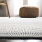 Safavieh Martha Stewart Cyprus 5"5" x 7"7" Aqua and Cream Area Rug, , large