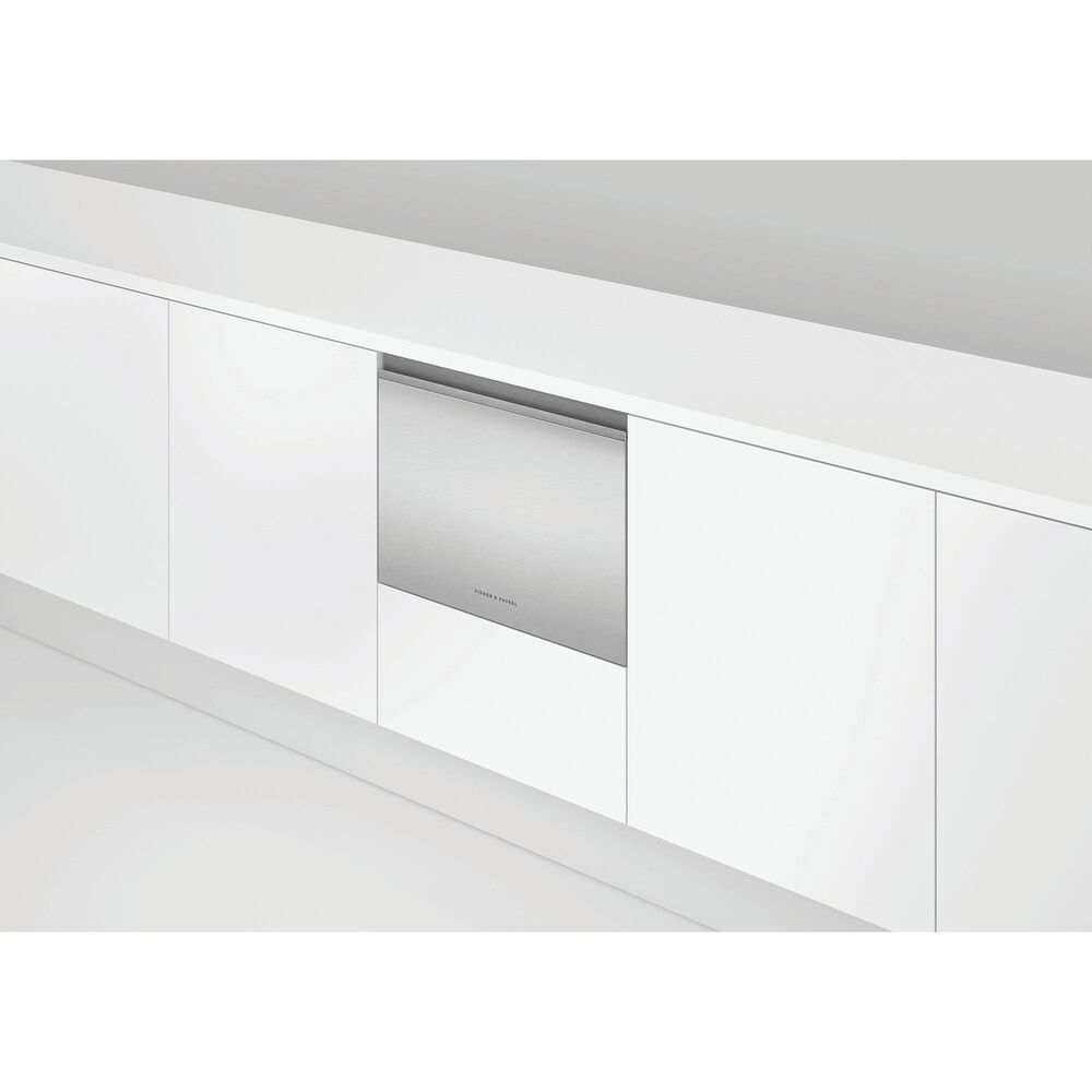 Fisher &amp; Paykel 24&quot; Built-Under Single Drawer Dishwasher in Stainless Steel, , large