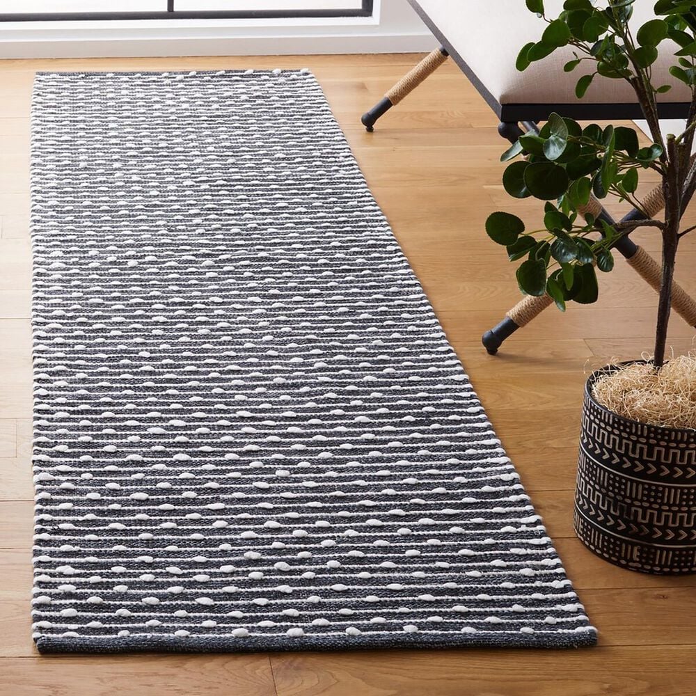 Safavieh Montauk MTK275F 2&#39;3&quot; x 8&#39; Grey and Ivory Runner, , large