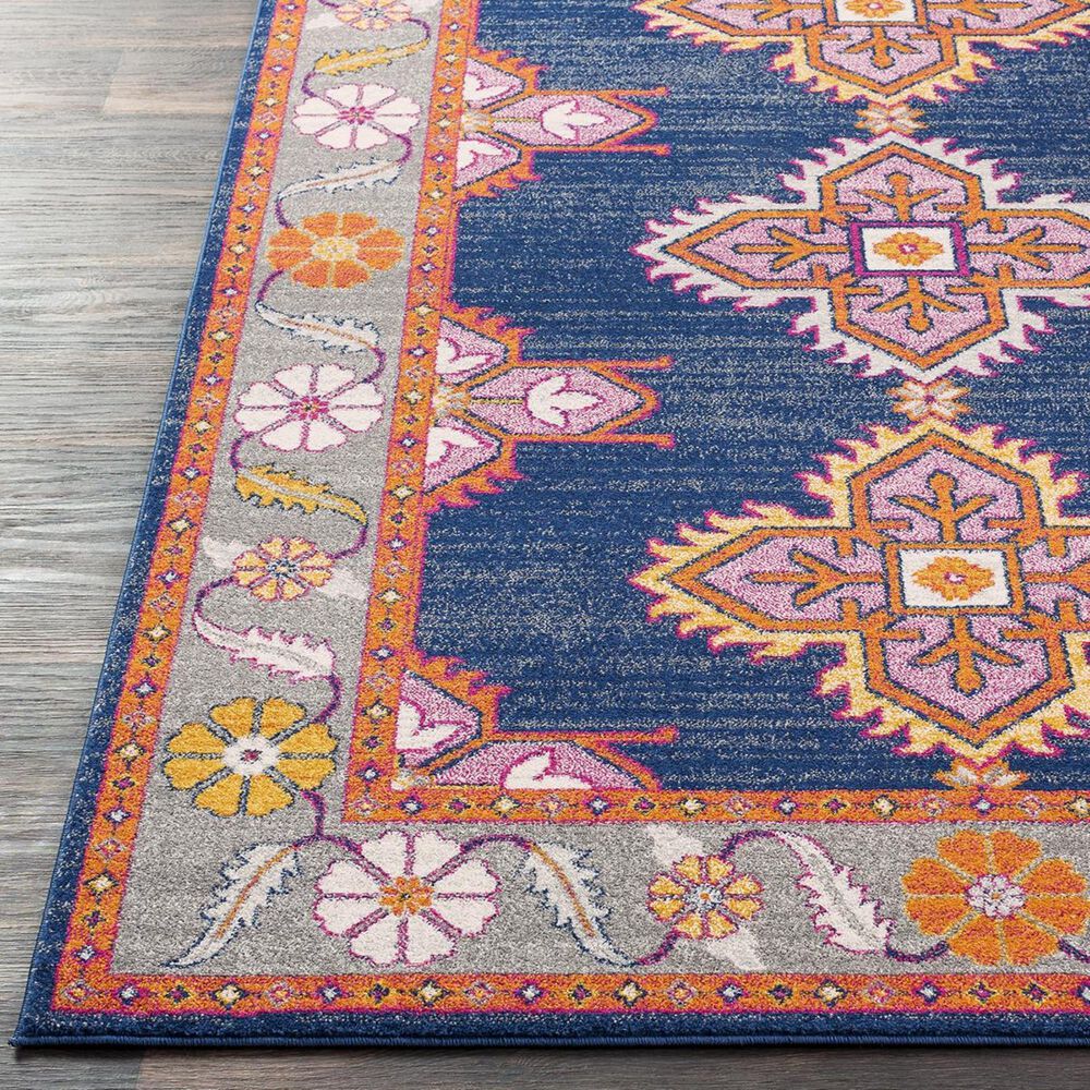 Surya Harput HAP-1037 7&#39;10&quot; x 10&#39;3&quot; Blue and Gray Area Rug, , large