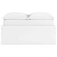 Ashley Onita Full Platform Bed with No Headboard in White, , large