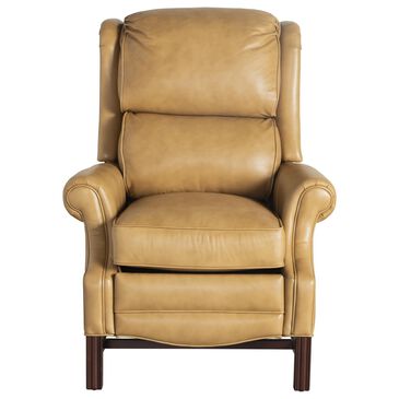 Bradington-Young Alta Leather Recliner in Gold, , large