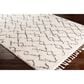 Surya Berber Shag BBE2301 2"7" x 7"3" Charcoal and Light Beige Runner, , large