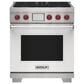 Wolf Appliances 5.1 Cu. Ft. Freestanding Dual Fuel Range in Stainless Steel, , large