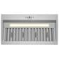 Thor Kitchen 28" Liner Range Hood with Baffle Filters and Strip Light in Stainless Steel, , large