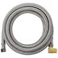 Petra Industries Inc Braided Dishwasher Connectors with Elbow in Stainless Steel, , large
