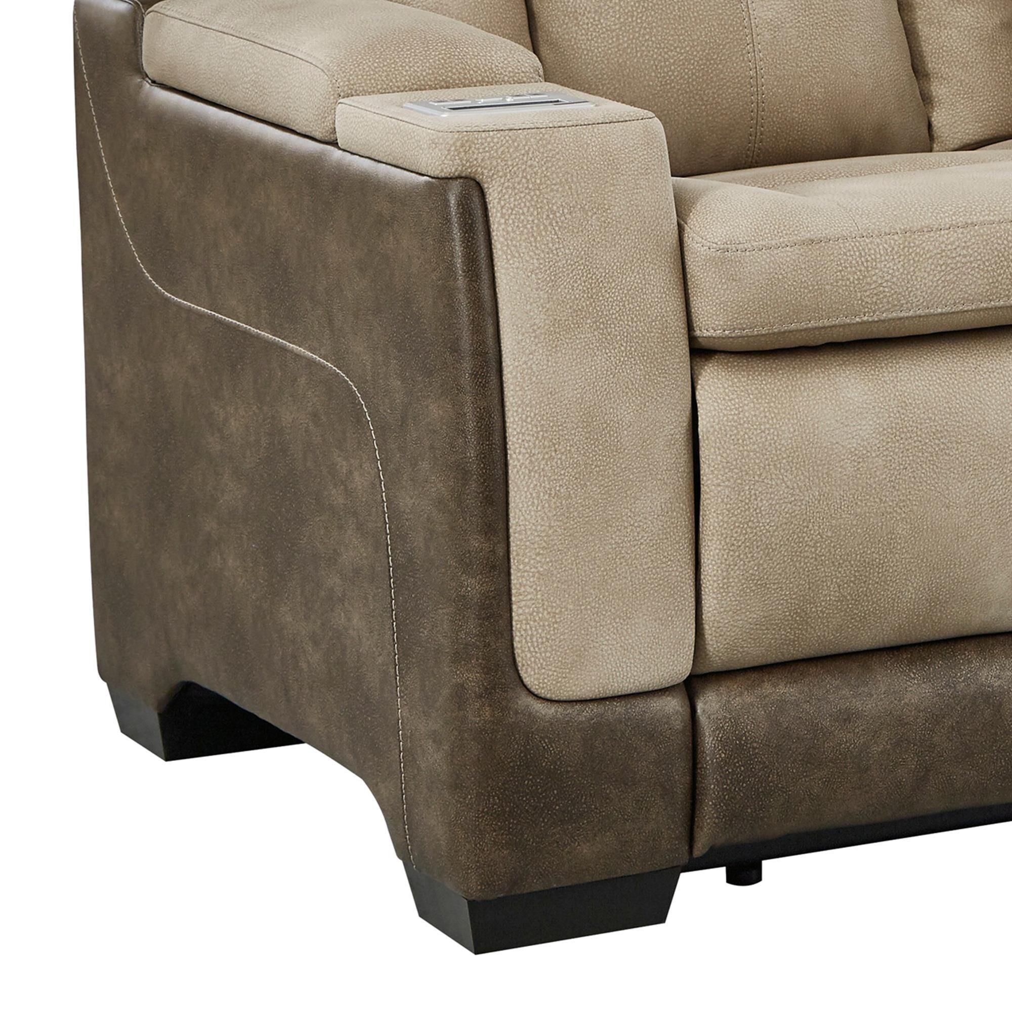Ashley Next-Gen DuraPella Power Recliner in Sand