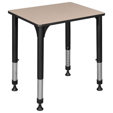 Regency Global Sourcing 18.5" x 26" Adjustable Desk in Beige, , large