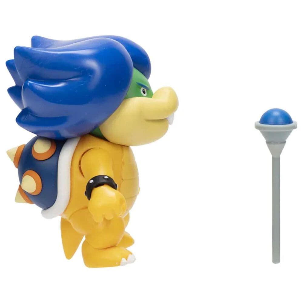 Super Mario 4&quot; Ludwig Von Koopa Figure with Wand in Multicolor, , large