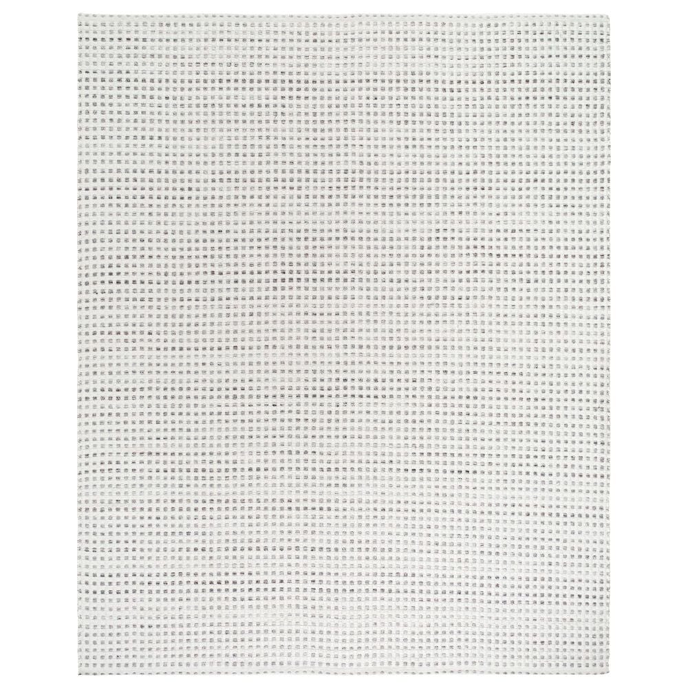 Surya Ariel White, Light Gray and Rust 10" x 14" Area Rug, , large