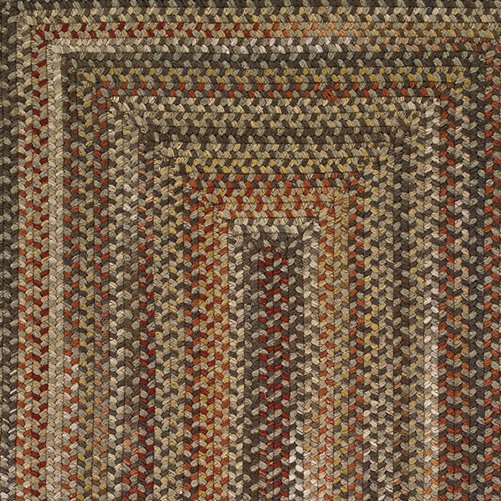 Capel Homecoming 0048-700 8&#39; x 11&#39; Oval Chestnut Brown Area Rug, , large