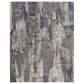 Feizy Clio 2"9" x 7"10" Blue and Gray Runner, , large