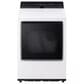 LG 7.3 Cu. Ft. Rear Control Gas Dryer with LG EasyLoad Door and AI Sensing in Alpine White, , large