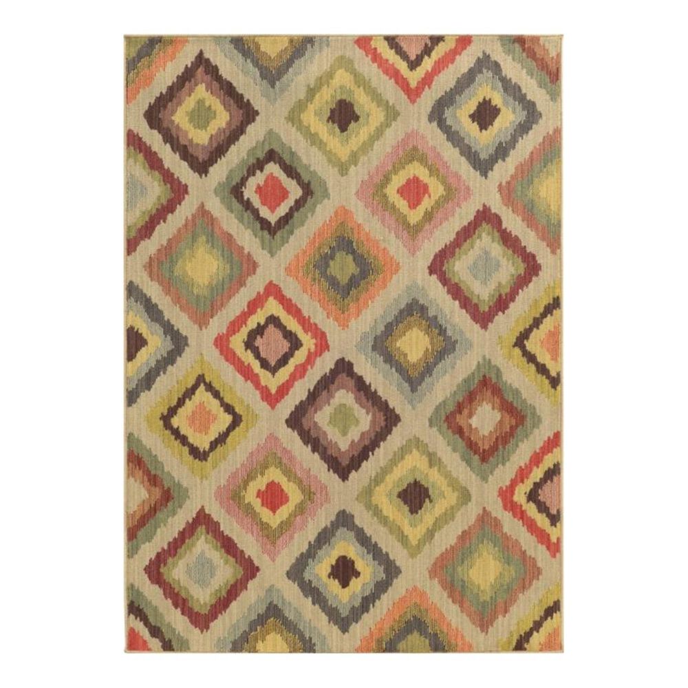 Oriental Weavers Tommy Bahama Cabana 8022W 5' x 8' Beige Area Rug, , large