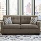 Ashley Mahoney Stationary Sofa in Chocolate, , large