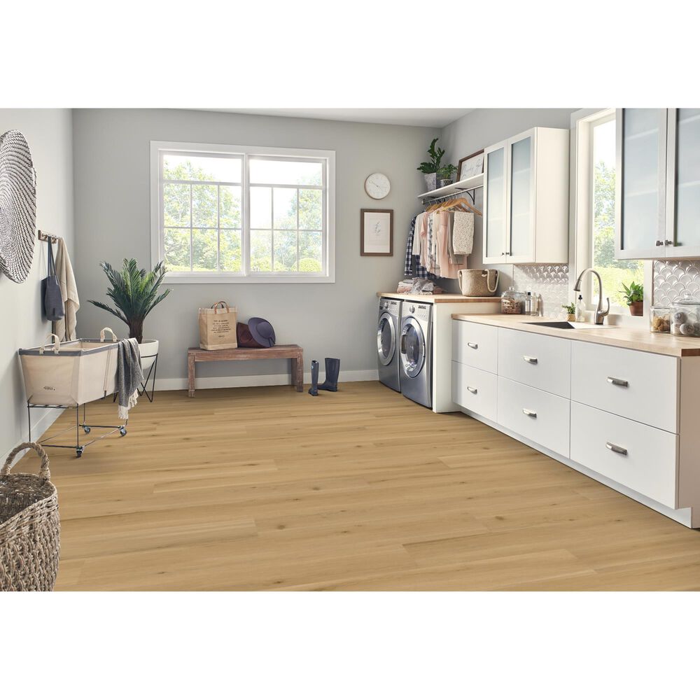Mannington Adura Rigid Swiss Oak Praline 7" x 48" Luxury Vinyl Plank, , large