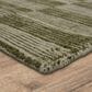 Karastan Broken Stripe 5" x 8" Moss Area Rug, , large